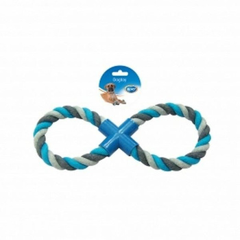 DUVO+ ZABAWKA SZNUR ÓSEMKA                NIEBIESKO-SZARA  33cm 4705042