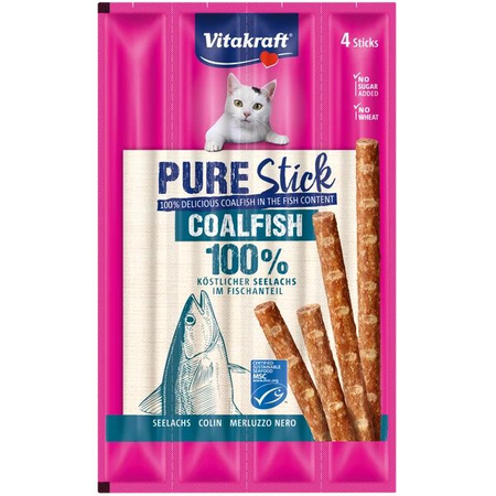 VITAKRAFT KOT PURE STICKS CZARNIAK MSC 4x5g