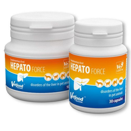 Vetfood Hepatoforce 90 kapsułek