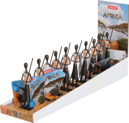 Zolux Ozdoba do akwarium strażnik AFRICA S 3,9x2,2x13,8 cm