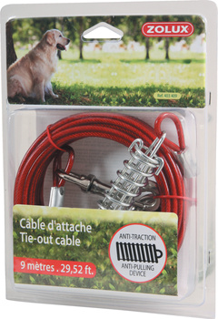 ZOLUX Linka z amortyzatorem dla psa 9 m