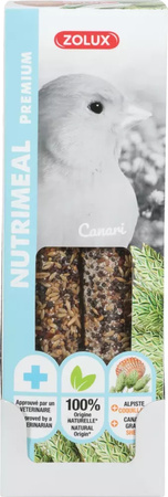 Zolux NUTRIMEAL 3 Stick dla kanarka z mozgą kanaryjską 110 g