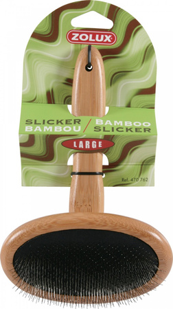 Zolux Zgrzebło dla psa "BAMBOO" duże