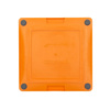 LickiMat Playdate Deluxe/Tuff Kwadrat twardy pomarańczowy