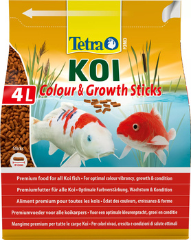 TETRA Pond KOI ColourandGrowth St. 4 L Pokarm dla karpii KOI w oczku wodnym
