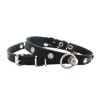 CHABA OBROŻA SKÓRA Z CYRKONIĄ 10x30 CZAR