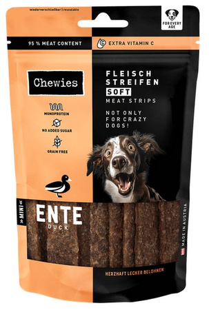 Chewies Meat Strips Soft Mini Kaczka 70g