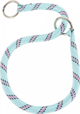 Zolux Obroża nylonowa dla psa sznur dławiąca 65 cm kol. turkusowy