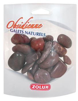 Zolux Ozdoba do akwarium kamyki naturalne brązowe