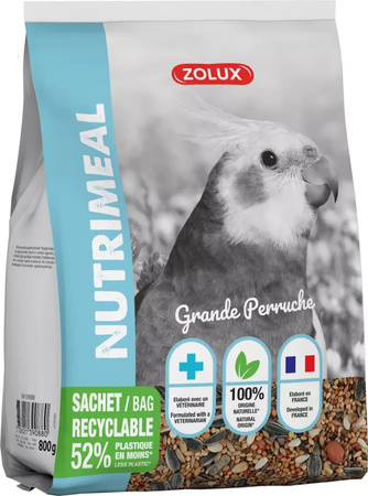 Zolux Pokarm mieszanka dla dużych papug NUTRIMEAL 3 800 g