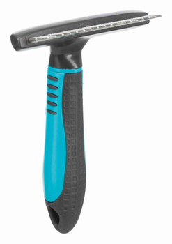 TX-23793 ZGRZEBŁO METAL OBROTOWE DŁ.WŁOS  2cm/10x15cm   /3