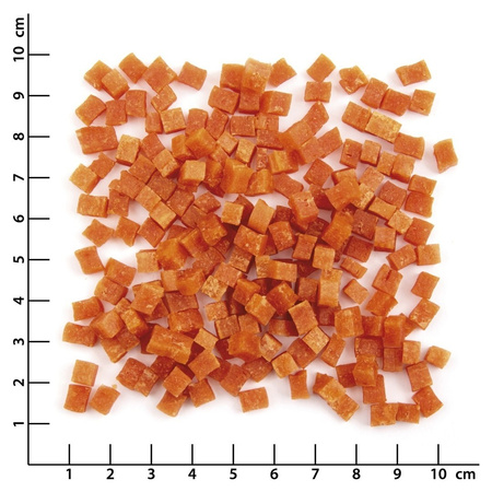 WILDES LAND Hühnerbrust MINI - filet z piersi kurczaka MINI kosteczki - przysmaki mięsne dla psa i kota (70g)