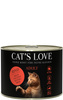 CAT'S LOVE Rind Pur - wołowina z olejem z krokosza i mniszkiem lekarskim 200g
