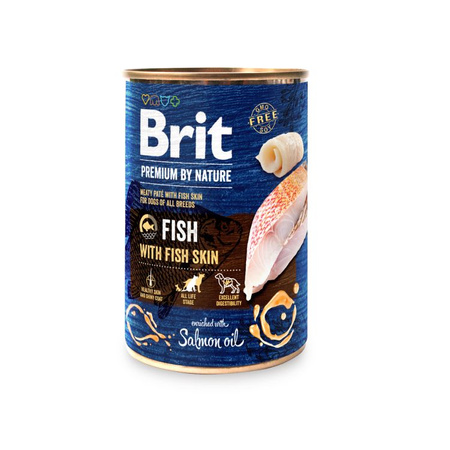 Brit Premium By Nature Fish & Fish Skin puszka 400g