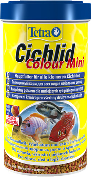 TETRA Cichlid Colour Mini Pellets 500 ml,pokarm małe ryby pielęgnicowate
