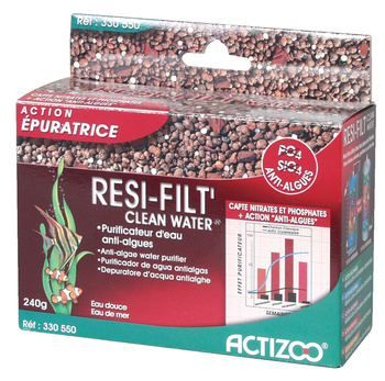 Zolux Żywica do akwarium oczyszczająca Resi-Filt' Cleanwater 0,5l