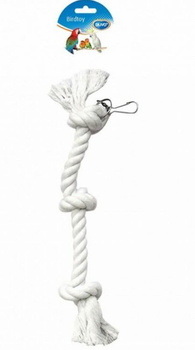 DUVO+ ZABAWKA DLA PTAKÓW SZNUR Z WĘZŁAMI 50cm   4745002