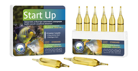 Prodibio Start Up 6 ampułek filtracja wody akwarium morskie i słodkowodne