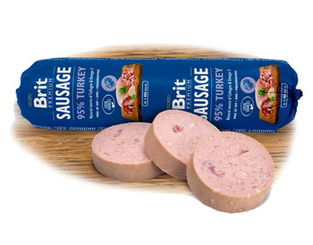 BRIT PREMIUM SAUSAGE 800g TURKEY /12