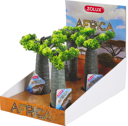 Zolux Ozdoba do akwarium baobab AFRICA M 15,5x12,5x23 cm