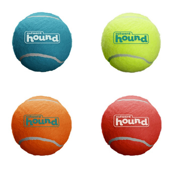 OUTWARD HOUND PIŁKI TENISOWE 4szt MIX  5,08cm S