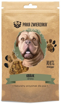 Paka Zwierzaka Stripsy Królik 100% 70g