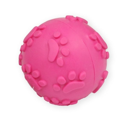 PET NOVA TPR SOUNDBALL PINK 6cm      /10