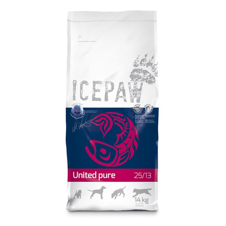 ICEPAW United Pure śledź karma dla psów z wrażliwym układem pokarmowym (14 kg)