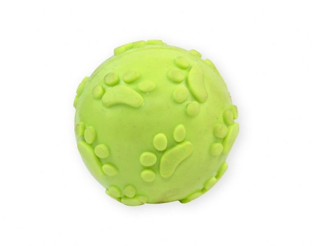 PET NOVA TPR SOUNDBALL YELLOW 6cm    /10