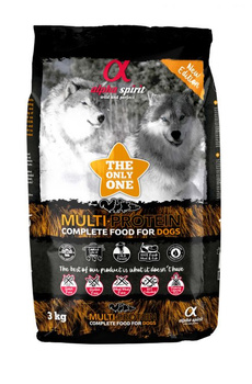 Alpha Spirit Pełnoporcjowa sucha karma MULTIPROTEIN 3kg