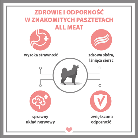 Karma mokra dla psa PUPIL Premium All Meat ADULT królik 400 g