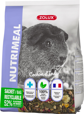 Zolux Pokarm mieszanka dla świnek morskich NUTRIMEAL 3 800 g