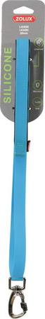 Zolux Smycz dla psa silikonowa 20 mm kol. niebieski