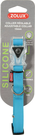 ZOLUX Obroża dla psa silikonowa 15 mm kol. niebieski