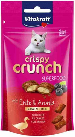 VITAKRAFT KOT 60g CRISPY CRUNCH KACZKA ARONIA /8