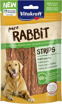 VITAKRAFT PIES 80g PURE RABBIT Paski mięsne z królika
