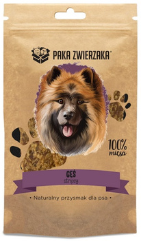 Paka Zwierzaka Stripsy Gęś 100% 70g