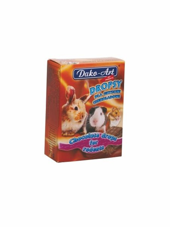 DAKO-ART DROPSY CZEKOLADOWE /80