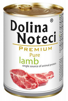 Dolina Noteci Premium Pies Pure Jagnięcina puszka 400g