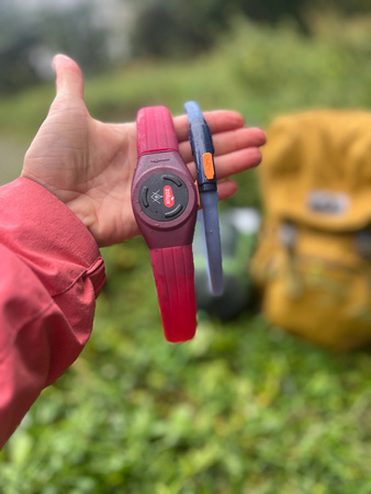 ZOLUX Obroża LED dla szczeniąt i małych psów świecąca silikon BIVOUAK nieb