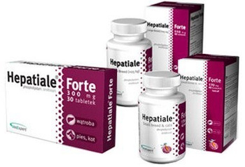 Hepatiale Forte małe psy i kot 30 tabletek