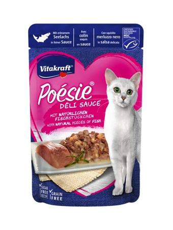 Vitakraft Poesie Deli Sauce czarniak saszetka 85g