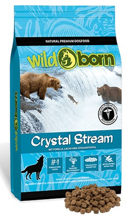 Wildborn Crystal Stream pstrąg, łosoś 500g