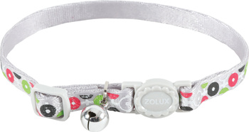 Zolux Obroża dla kota nylonowa regulowana ARROW kol. szary