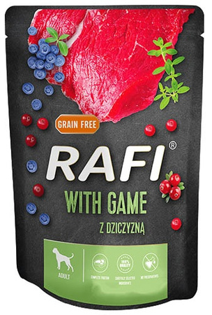Rafi Pies Dziczyzna saszetka 300g