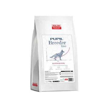 Karma sucha dla psa PUPIL Breeder Line ADULT bogata w wołowinę 15 kg