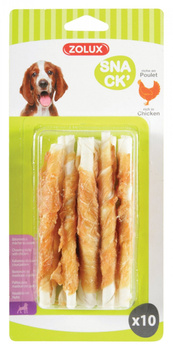 ZOLUX Przysmak dla psa Kabanosy z kurczakiem 10 szt.