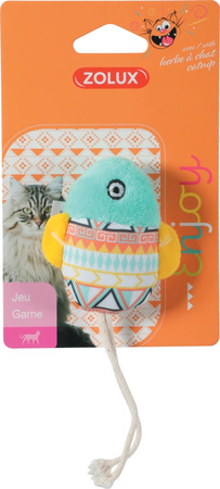 Zolux Zabawka dla kota ryba KALI kol. zielony 15 cm