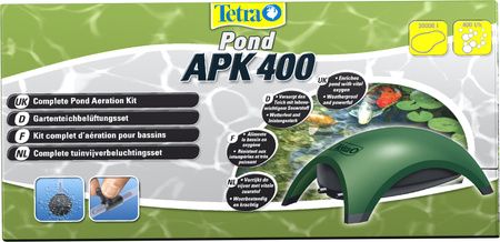 TETRA Pond APK 400 Air Pump Kit napowietrzacz do oczka wodnego, zestaw