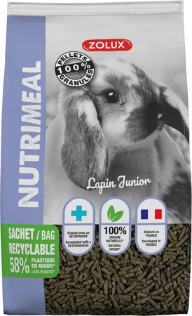 Zolux Pokarm granulat dla królika juniora NUTRIMEAL 3 2,5 kg